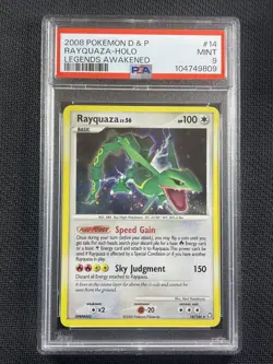 Pokemon Card - PSA9 MINT - Rayquaza Holo - Legends Awakened - 2008 - 14/146 - Image 1
