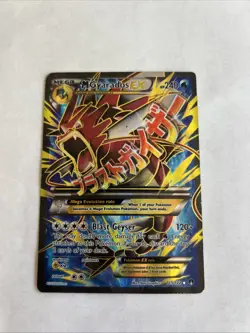Pokemon TCG 2016 XY Breakpoint Mega M Gyarados EX Ultra Rare Holo 115/122 - Image 1