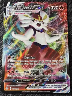 Cinderace VMAX | Shining Fates | 019/072 NM | Ultra Rare | Pokemon TCG - Image 1