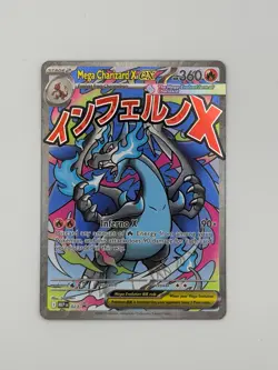 Mega Charizard X ex 023 Me: Mega Evolution Promo Holo Pokemon TCG - Image 1