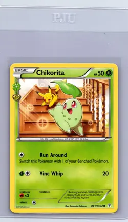 CHIKORITA RC1/RC32 C GENERATIONS POKEMON NEAR MINT CHIKORITA - Image 1