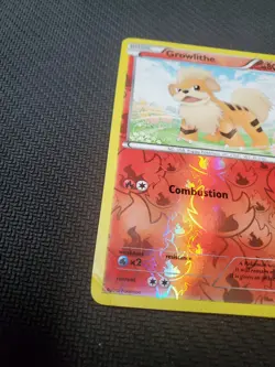 Pokemon Growlithe 11/99 Next Destinies 2012 English Common Reverse Holo - Image 2