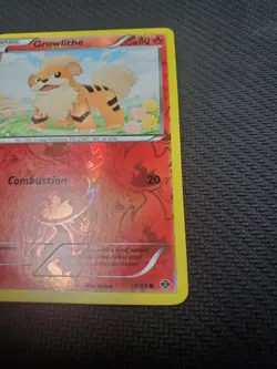 Pokemon Growlithe 11/99 Next Destinies 2012 English Common Reverse Holo - Image 3