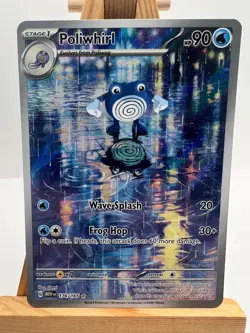Pokemon TCG - S&V 151 - 176/165 Poliwhirl - Illustration Rare - NM/M - Image 1
