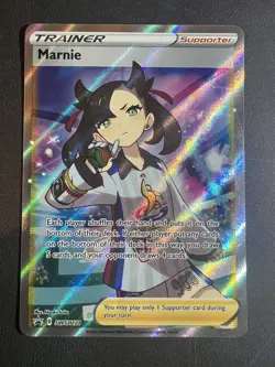 Pokemon MARNIE #SWSH121 Sword & Shield Black Star Promos Holo ENG - Image 1