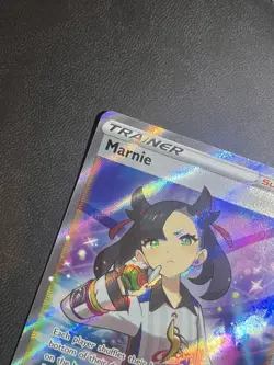 Pokemon MARNIE #SWSH121 Sword & Shield Black Star Promos Holo ENG - Image 3