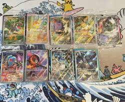 Pokemon Sealed ETB Promo Set Bundle x9 - Image 1