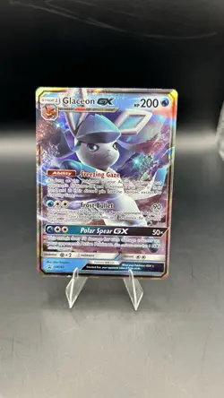 Glaceon GX - SM147 Holo Promo Sun & Moon Promo Pokemon NM - Image 1