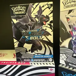 Pokemon TCG SV10.5 Black Bolt & White Flare ETBs + Booster Bundles Lot Sealed - Image 4