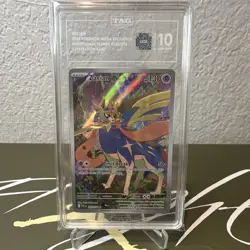TAG 10 Zacian 100/094 ME02 Phantasmal Flames Illustration Rare Holo EN 2025 - Image 1