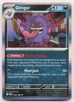 Gengar 050/088 Rare Perfect Order Pokemon Holo Near Mint - Image 1