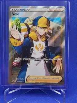 Volo (Full Art) 151/159 Ultra Rare Crown Zenith Pokemon TCG NM - Image 1