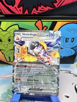 Pokemon SKELEDIRGE EX 137/182 Paradox Rift - ULTRA RARE HOLO - - MINT - Image 1