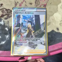 Cynthia's Ambition GG60/GG70 Crown Zenith Galarian Gallery Holo Ultra Rare - Image 1