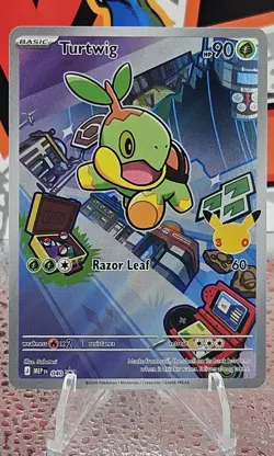 Turtwig - 040 040 Holo Promo ME: Mega Evolution Promo Pokemon NM - Image 1