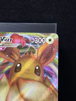 Pokemon Eevee VMAX SWSH087 Black Star Promo Holofoil Textured Near Mint - Image 4
