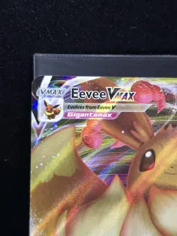 Pokemon Eevee VMAX SWSH087 Black Star Promo Holofoil Textured Near Mint - Image 5