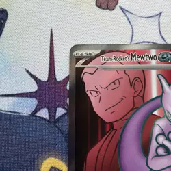 Pokemon TCG Team Rocket’s Mewtwo Ex Destined Rivals 213/182 Ultra Rare - Image 3
