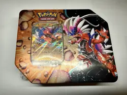 Pokemon TCG Slashing Legends Koraidon ex Tin NEW Factory Sealed - Image 1