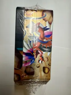 Pokemon TCG Slashing Legends Koraidon ex Tin NEW Factory Sealed - Image 3