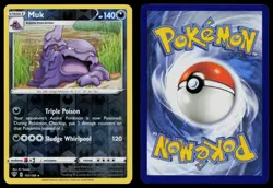 MUK 101/189 RARE DARKNESS ABLAZE POKEMON REVERSE HOLO NM - Image 3