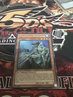 yugioh- Atlantean Marksman Astral Pack 3 Ultimate Rare NM - Image 1