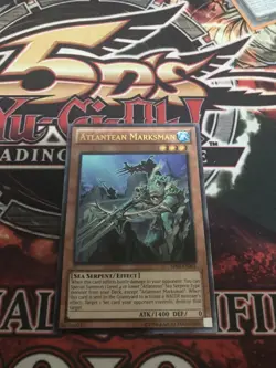 yugioh- Atlantean Marksman Astral Pack 3 Ultimate Rare NM - Image 2