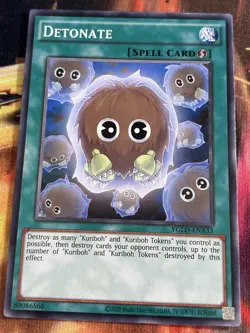 Detonate Common Yugioh Card YGLD-ENA33 Nm - Image 1