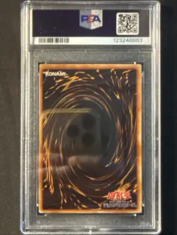 2001 YU-GI-OH! JPN PREM PACK 4 REPLICA #P401 DARK MAGICIAN GIRL PSA 3 Very Good - Image 5