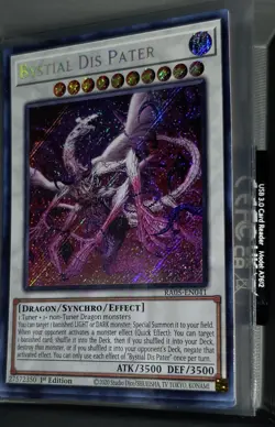 Bystial Dis Pater RA05-EN041 Secret Rare 1st Edition Yu-Gi-Oh NM - Image 1