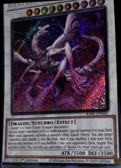 Bystial Dis Pater RA05-EN041 Secret Rare 1st Edition Yu-Gi-Oh NM - Image 2