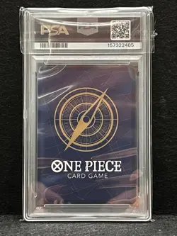 2025 ONE PIECE OP11-A FIST OF DIVINE SPEED SPECIAL ALTERNATE ART STUSSY PSA 9 A2 - Image 2