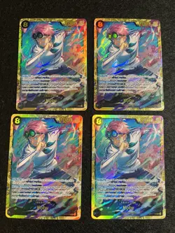 One Piece TCG Koby OP11-119 SEC A Fist of Divine Speed Playset - Image 1