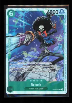 Brook OP15-032 Super Rare Adventure on Kami's Island One Piece Near Mint - Image 1