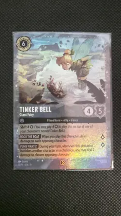 Tinker Bell - Giant Fairy PROMO 11 Disney Lorcana Promo Cards Lorcana Holo - Image 1