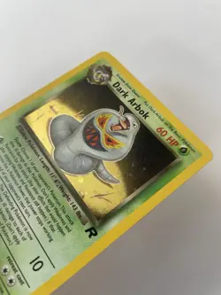 Pokemon Dark Arbok Card 2/82 Team Rocket Holo WOTC NM Condition - Image 1