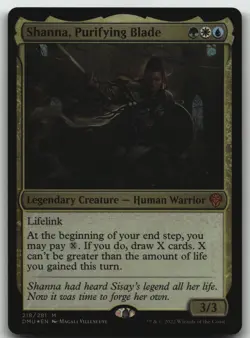Shanna, Purifying Blade foil M Dominaria United 218 LP - Image 1