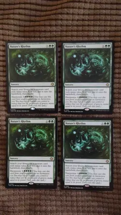 Magic: the Gathering / MtG Nature's Rhythm x4 Tarkir Dragonstorm - Image 1