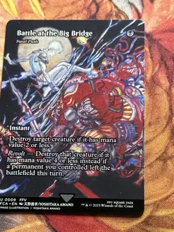 Magic MTG Final Fantasy - Battle at the Big Bridge - FCA U 0009 SHOWCASE MINT - Image 3