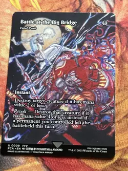 Magic MTG Final Fantasy - Battle at the Big Bridge - FCA U 0009 SHOWCASE MINT - Image 4