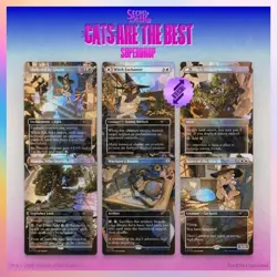 Witch’s Familiar - FOIL - Secret Lair Cats Are The Best Superdrop - MTG PRESALE - Image 1