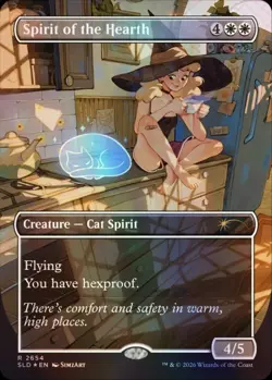 Witch’s Familiar - FOIL - Secret Lair Cats Are The Best Superdrop - MTG PRESALE - Image 3