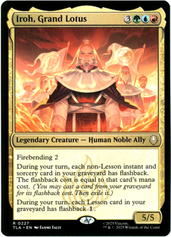 Iroh, Grand Lotus - 0227 - Avatar: The Last Airbender TLA - MTG - NM/M - Image 1