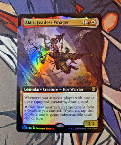 MTG Akiri, Fearless Voyager Zendikar Rising - NM Foil Extended - Image 1