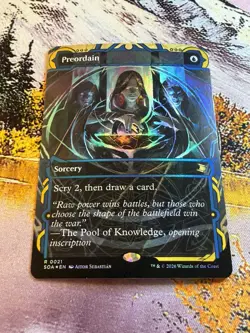 Preordain (Foil) - Secrets of Strixhaven: Mystical Archive (SOA) - Image 2