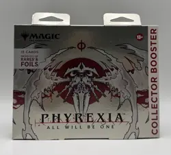 Magic The Gathering Phyrexia: All Will Be One Collector Booster Omega Box Sealed - Image 1