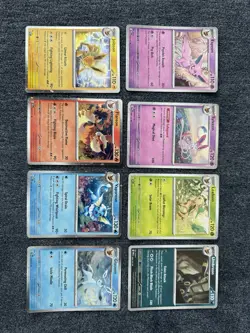 Pokemon Prismatic Evolutions 8 Cosmos Promo Cards - Costco Mini Tin Promos - Image 1