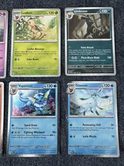 Pokemon Prismatic Evolutions 8 Cosmos Promo Cards - Costco Mini Tin Promos - Image 4