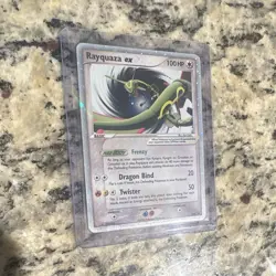 Rayquaza ex 100 HP Holo Promo EX Collector's Tin 039 English Ryo Ueda - Image 1