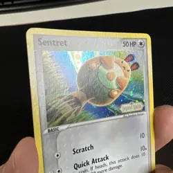 Sentret Reverse Holo 62/92 EX Legend Maker Pokemon Card Stamped - Image 4